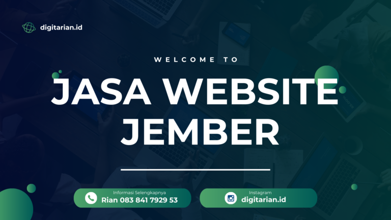 Jasa Website Jember, Jasa Pembuatan Website Jember, Jasa Buat Website Jember,